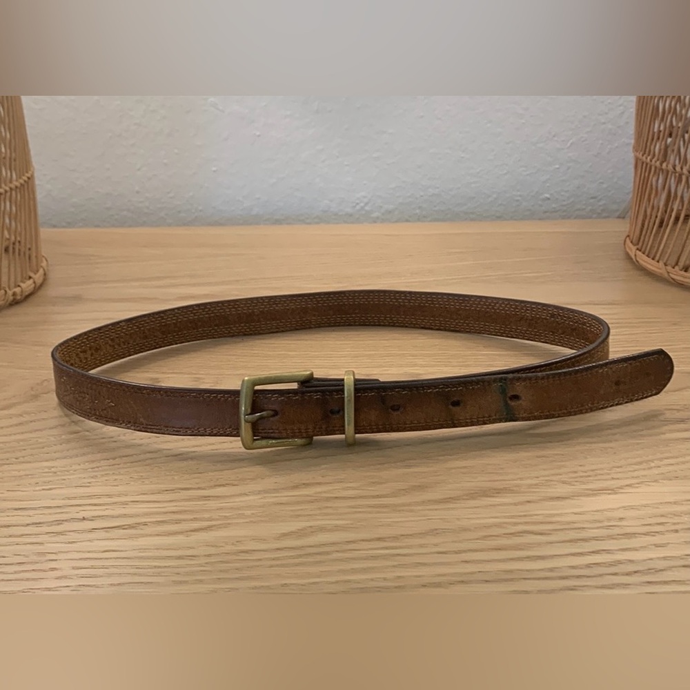 Vintage Jordache Western belt size 32